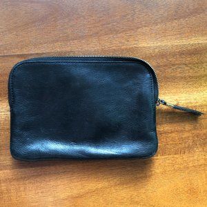 Madewell  Leather Pouch  Wallet, black